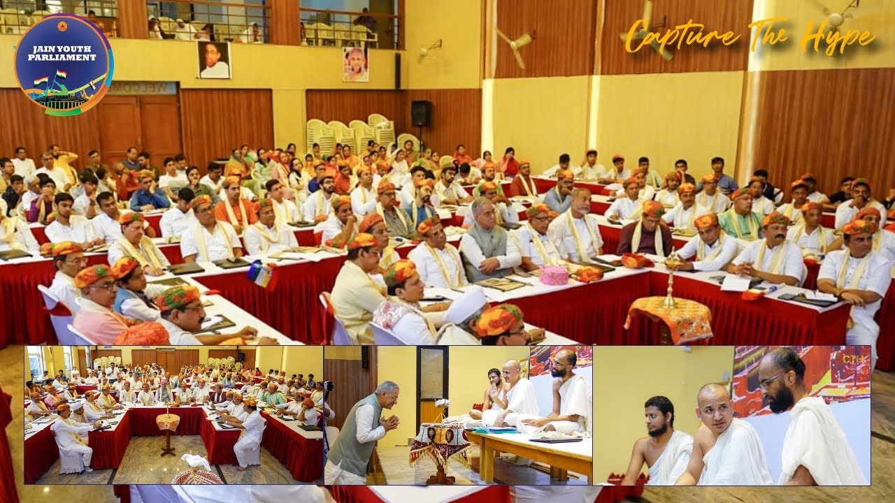 Jain Youth Parliament - 7 | Acharya Shri Narratna Suriji M.S | Madhav Nagar | Capture The Hype