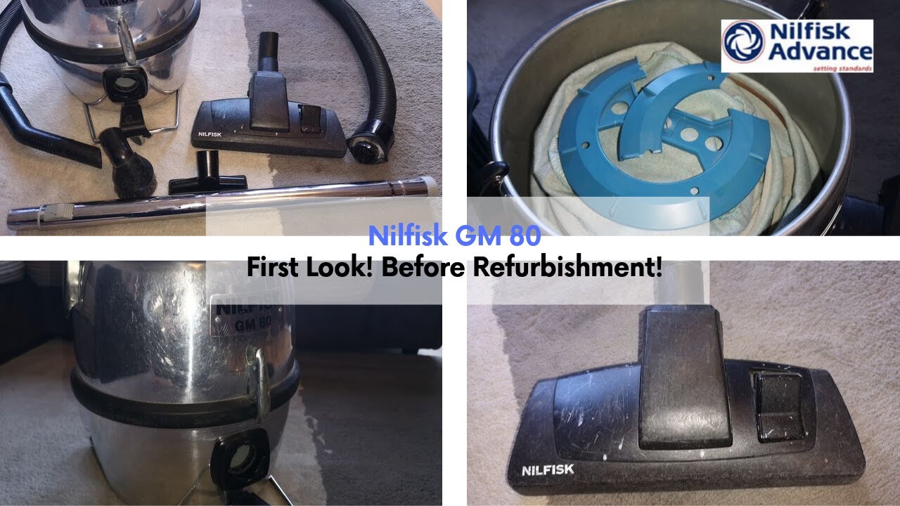 Nilfisk GM 80 - First Look at a VERY STRONG vacuum cleaner!
