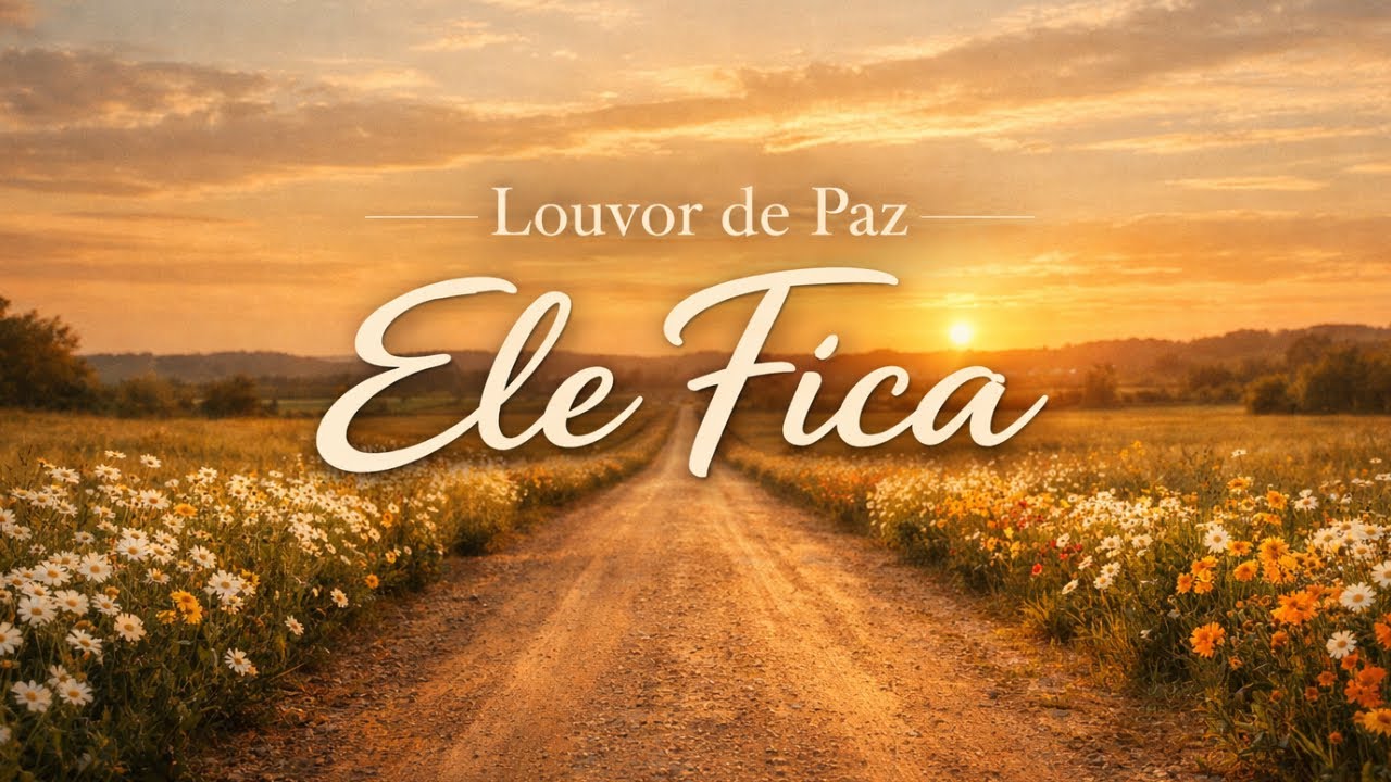 🎵 ELE FICA | Louvor de Paz para Acalmar o Coração  