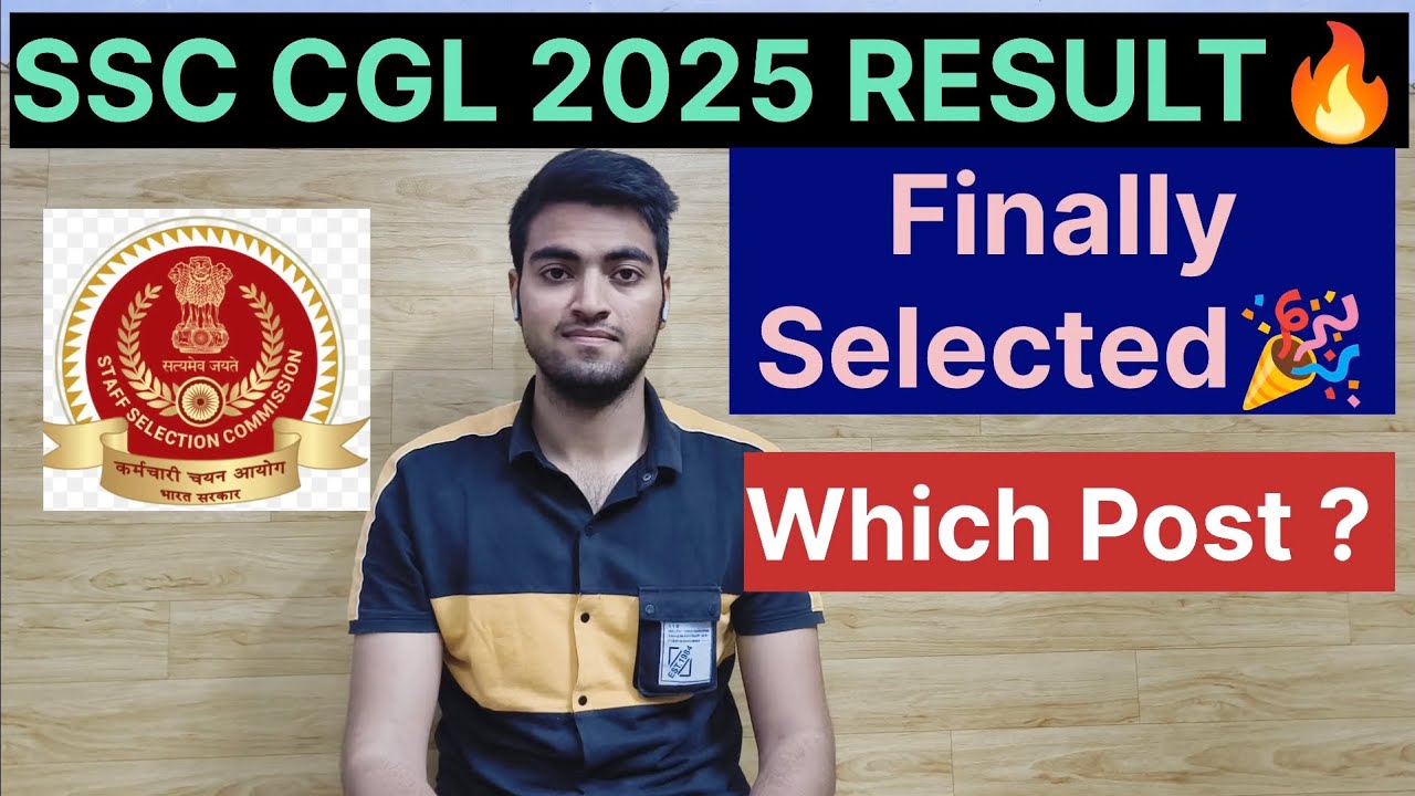 CGL 2025 FINAL RESULT OUT🔥 FINAL SELECTION✅🎉 INCOME TAX OS 🥳