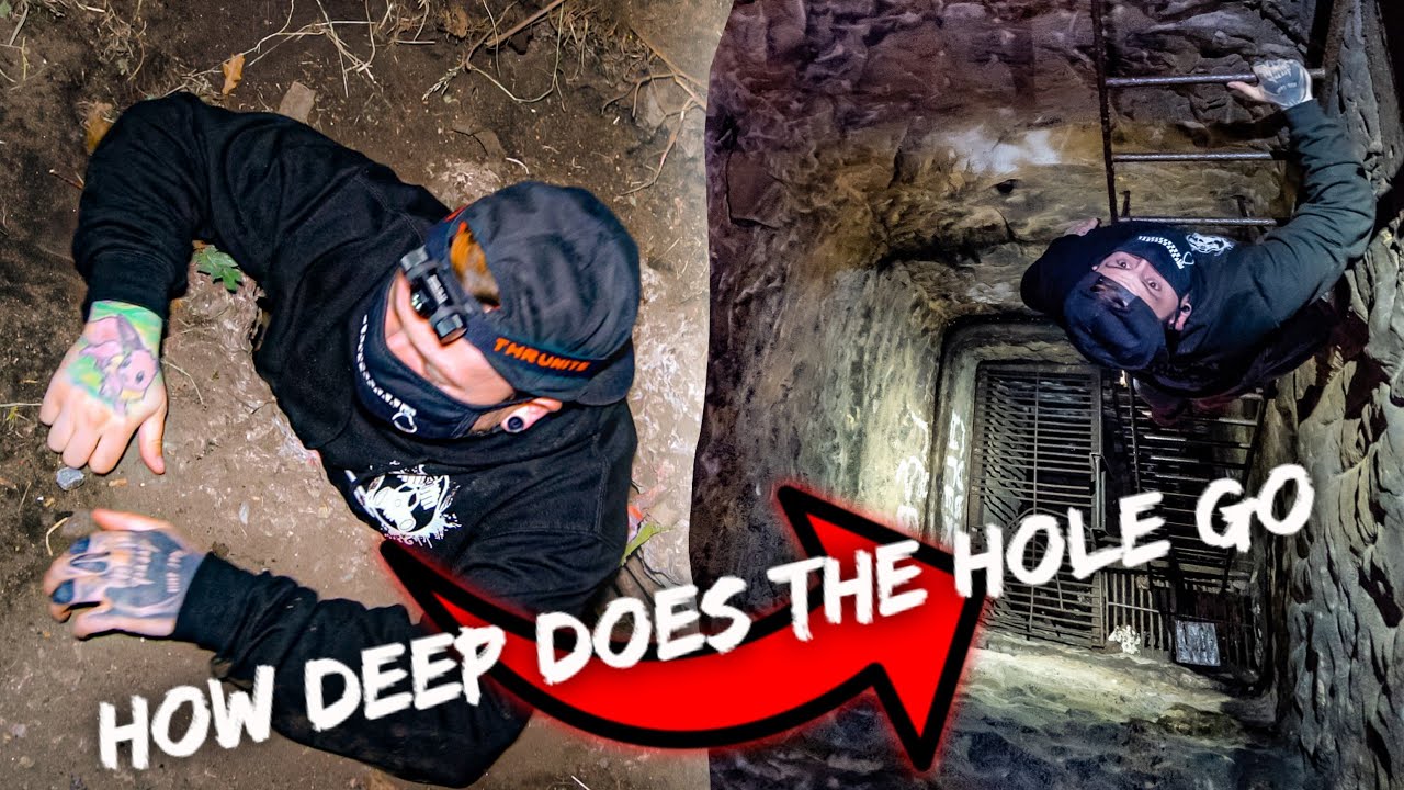 Where is this hole taking us I'm scared (DEEP UNDERGROUND)