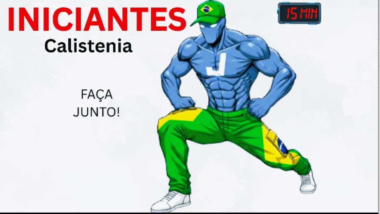 Treino de Calistenia 15 Min (Iniciante → Intermediário