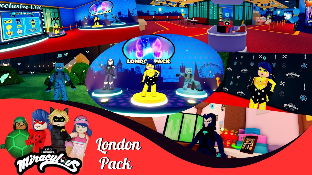 London Pack | Miraculous RP: Ladybug & Cat Noir
