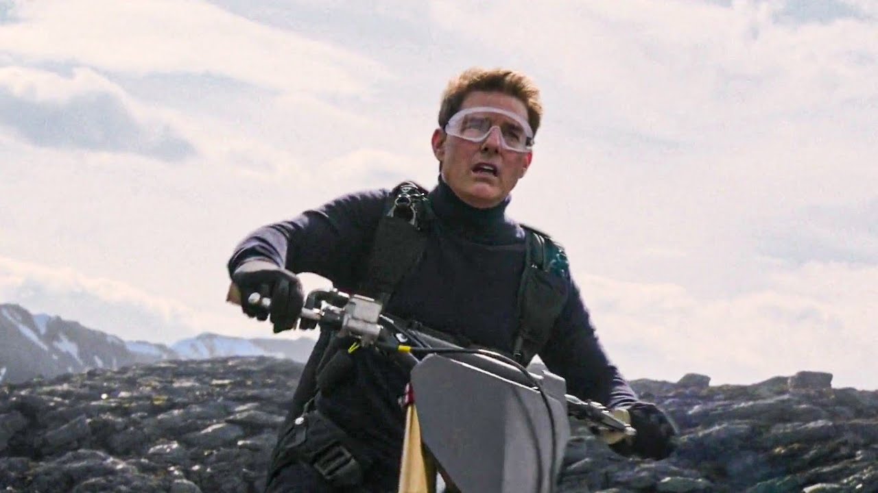 Mission: Impossible – Dead Reckoning Part One - Bike Jump Scene In (Hindi) | #FullHD