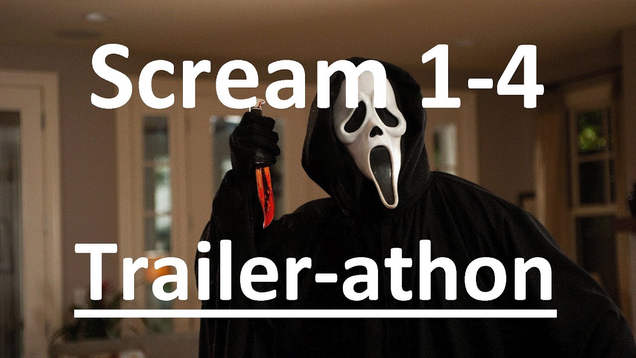 Scream Movie Trailers 1-4 (Trailer-athon Series) Wes Craven