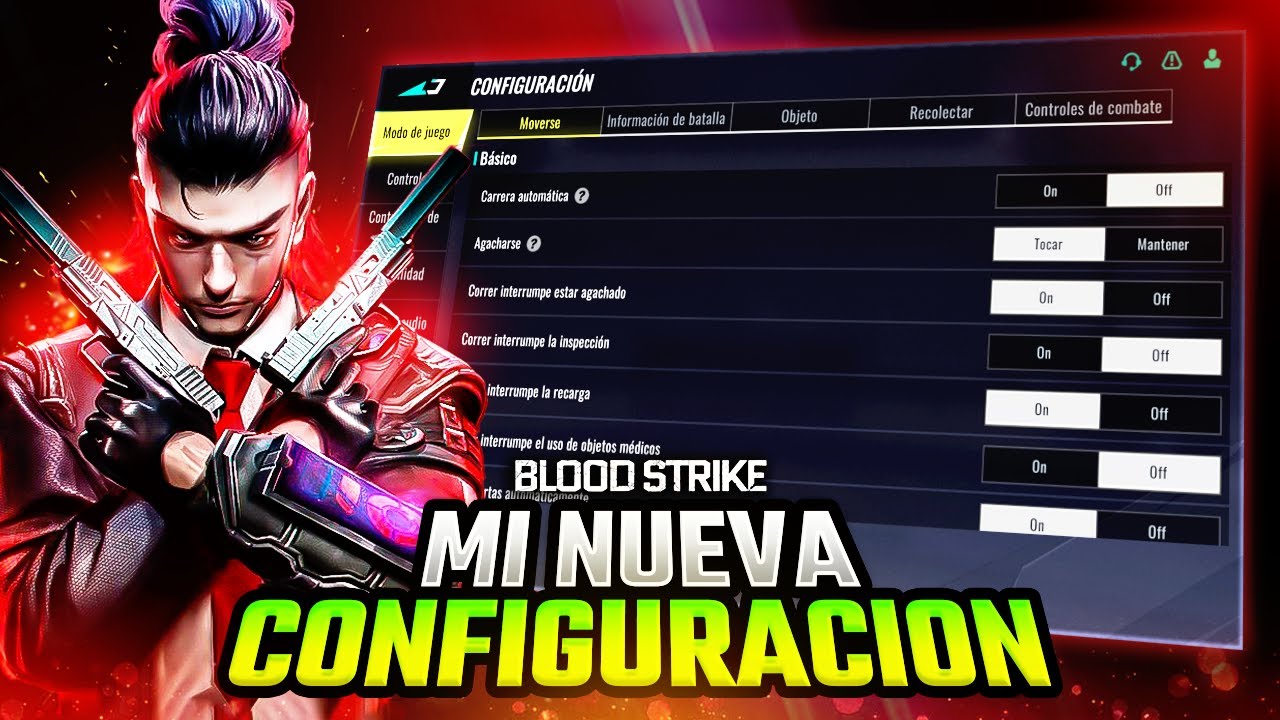 ESTA ES MI NUEVA CONFIGURACION PARA MEJORAR EN BLOOD STRIKE!