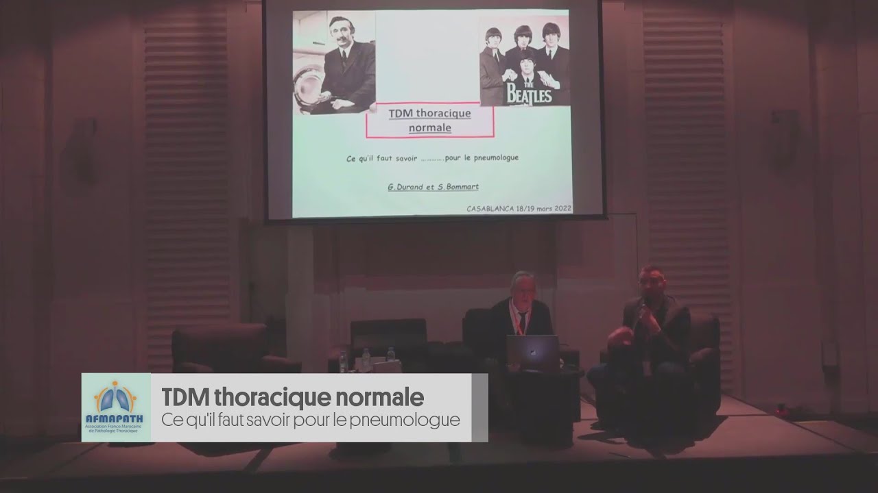 TDM normale. S. Bommart, G. Durand