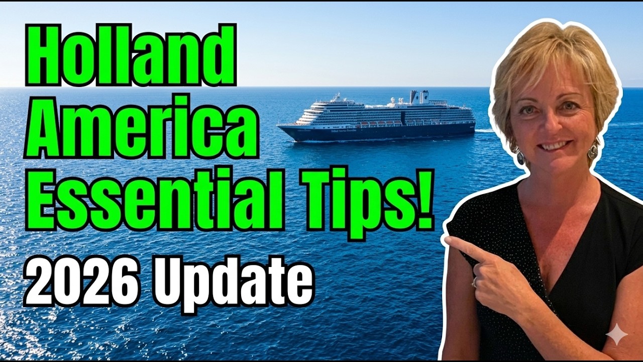 Советы по круизам от Holland America, о которых вы пожалеете, что не знали раньше! Обновление 202...