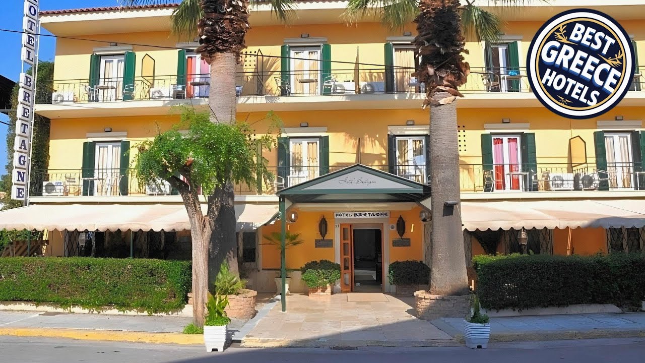 Hotel Bretagne | Corfu Island, Greece | Hotel Review 🌟