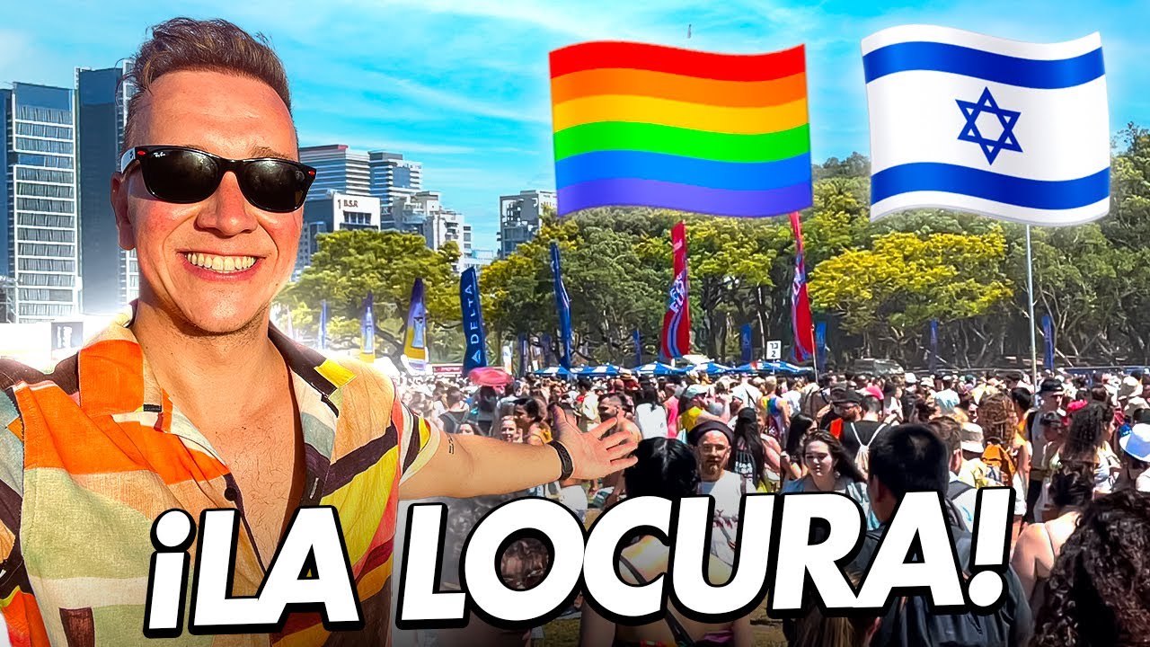 ¡Asi es el ORGULLO GAY en un PAIS JUDIO, Israel! - Oscar Alejandro