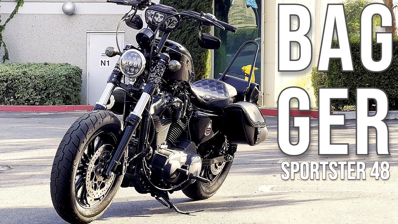 I Turned My Sportster Into A Bagger With KEMIMOTO Saddlebags