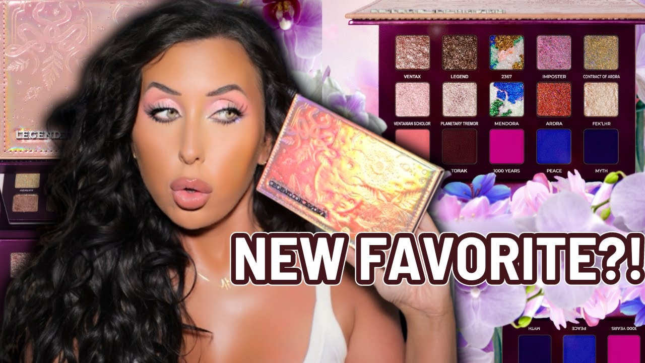 NEW Adept Cosmetics Legend of Ardra palette | 2 Looks + Tons of Swatches