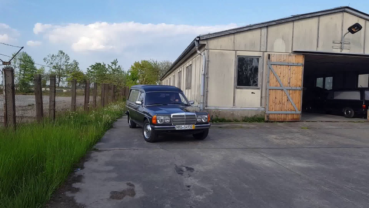 Leichenwagen - Testfahrt mit der neuen Lichtmaschine - und l&auml;uft und l&auml;uft und l&auml;uft