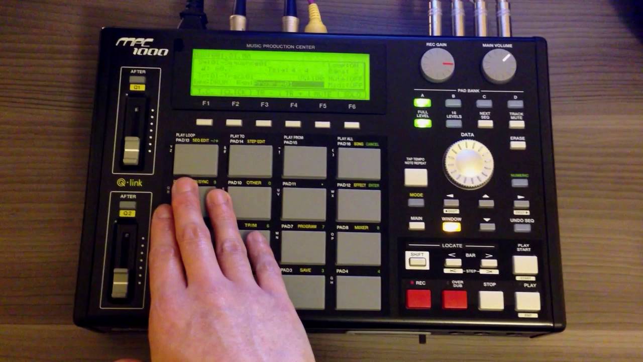 Cover Bocanada Cerati y MPC 1000 sample Focus