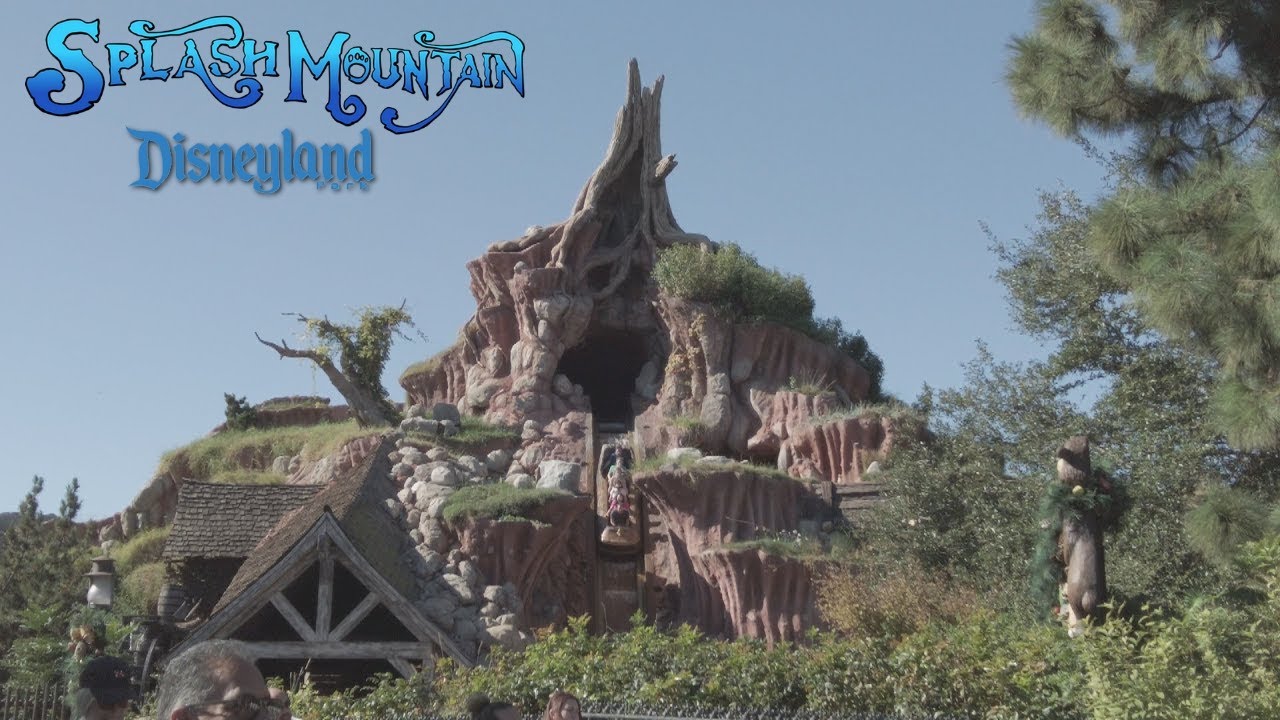 Splash Mountain 2021 4K Off-Ride Disneyland California