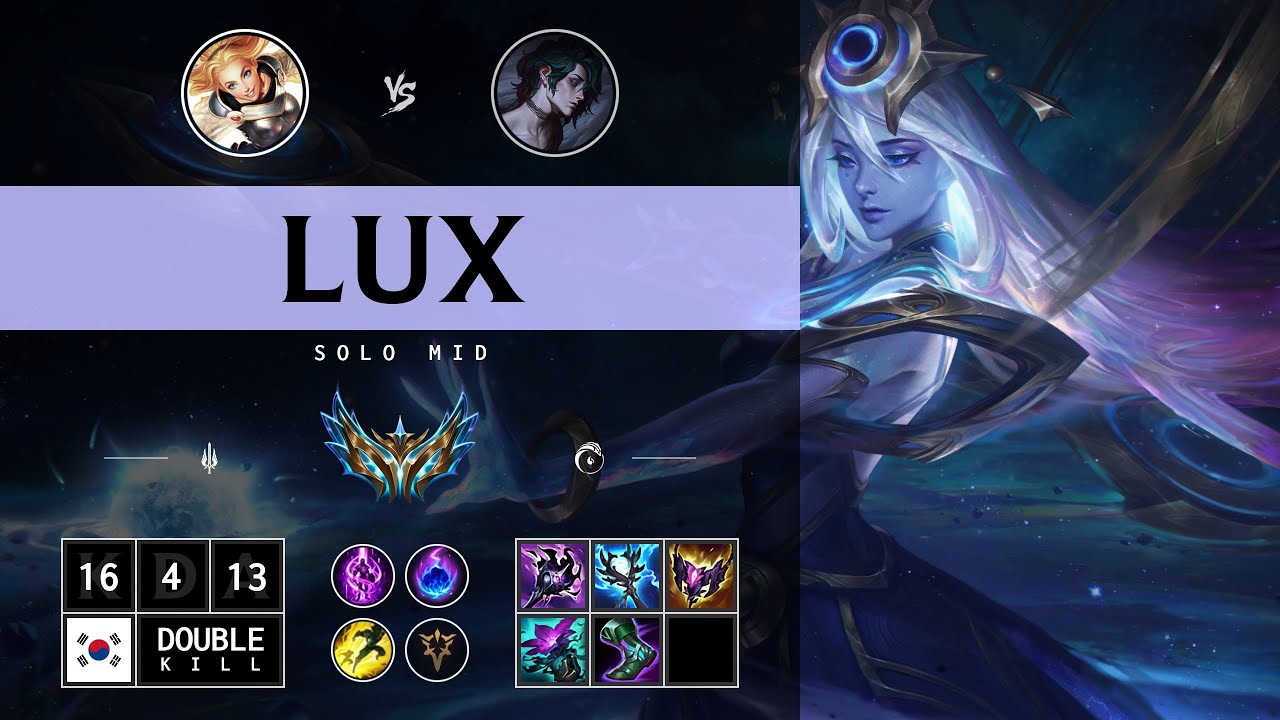 Lux Mid vs Hwei - KR Challenger Patch 14.12