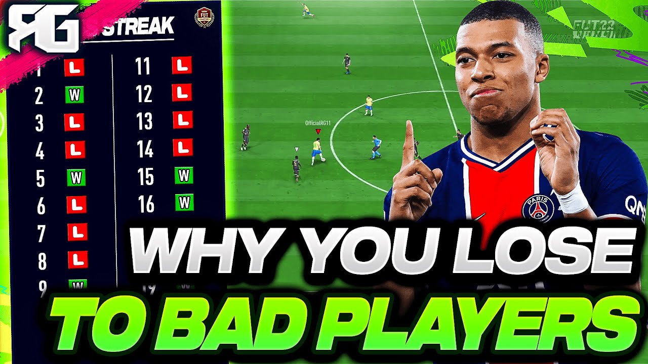 FIFA 22 | Why YOU Keep LOSING against BAD Players! - (How to Stop losing to Low Tier FIFA Players)