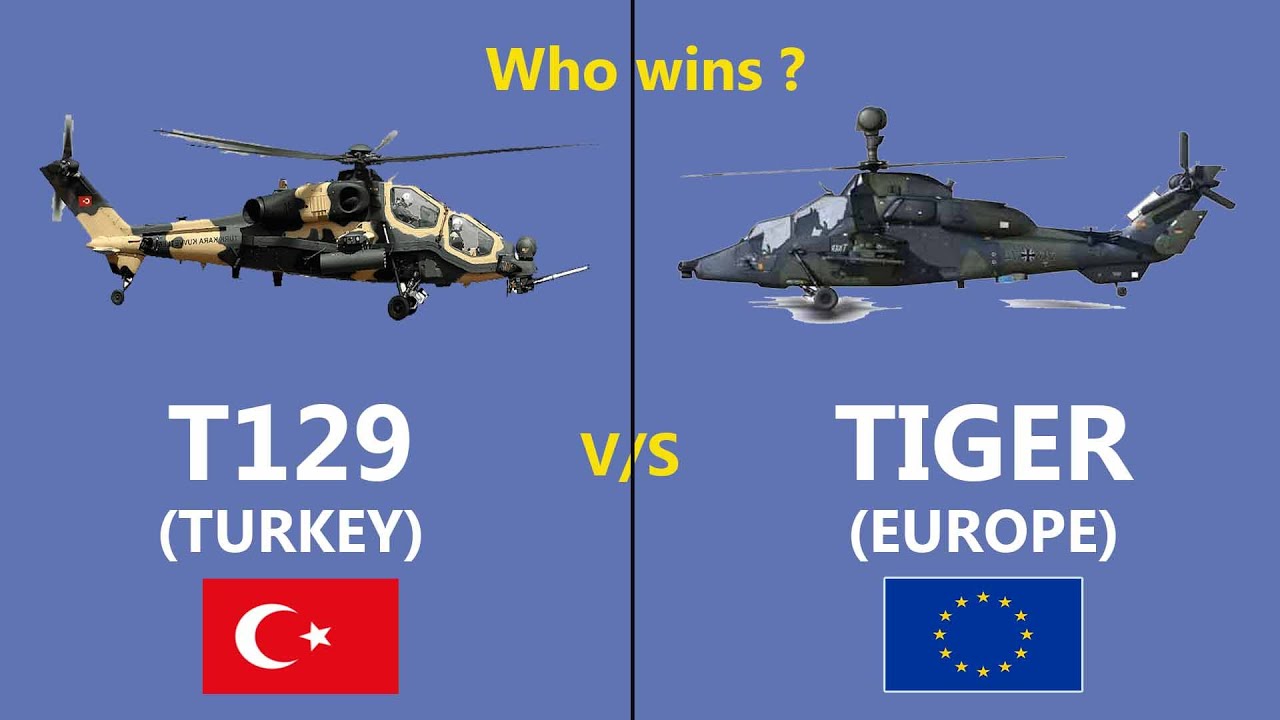Comparison of Turkish T129 Vs European Tiger Helicopter. What's better ?