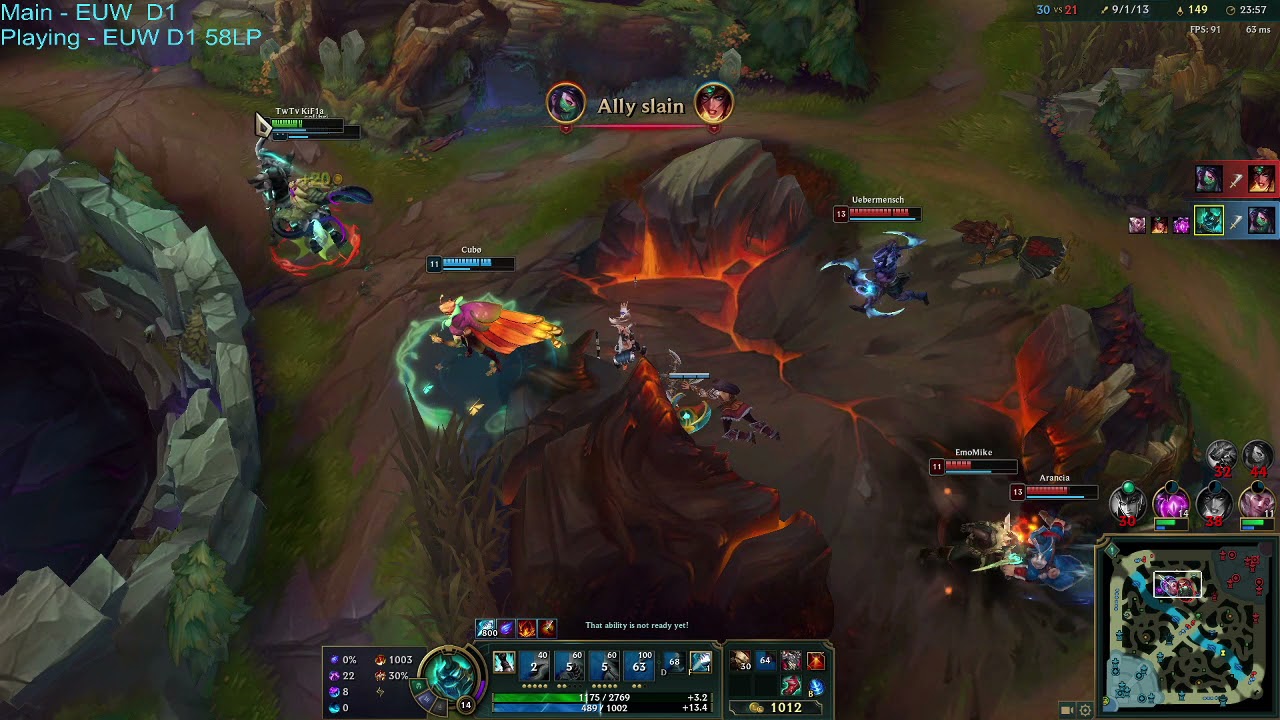 Chemtank Hecarim pentakill