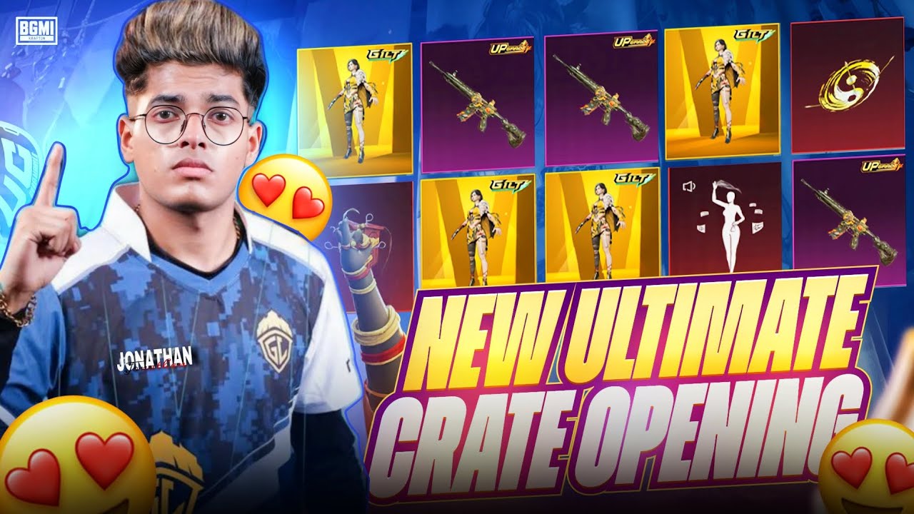 JONATHAN IS BACK WITH THE NEW CRIMSON SKYBLADE M416 MAXING OUT 90k Crate Opening !! #jonathangaming