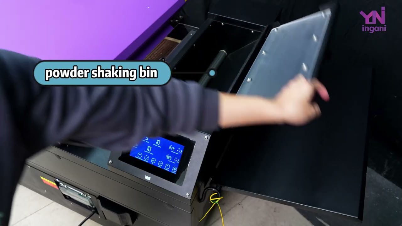 DL600 DTF shaker oven for 2 head DTF printer of  60cm