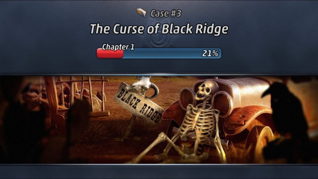 Criminal Case: Supernatural Investigations Case #3 - The Curse of Black Ridge |  Scene 1