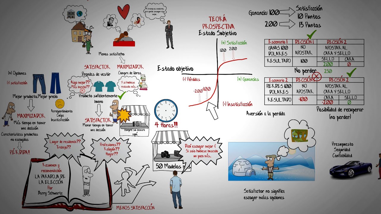 LA PARADOJA DE LA ELECCIÓN (THE PARADOX OF CHOICE)-BARRY SCHWARTZ-RESUMEN ANIMADO