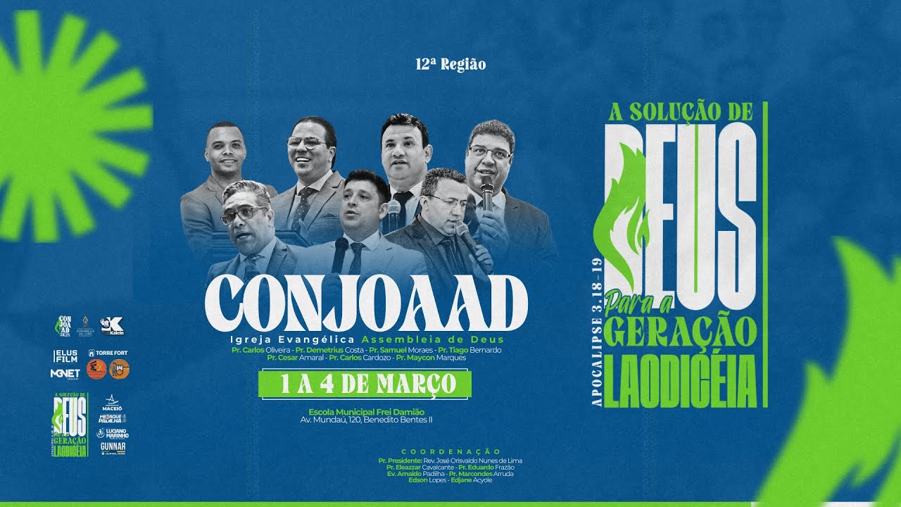 2º DIA NOITE | CONJOAAD 2025 | 12ª REGIÃO (02/03/2025)