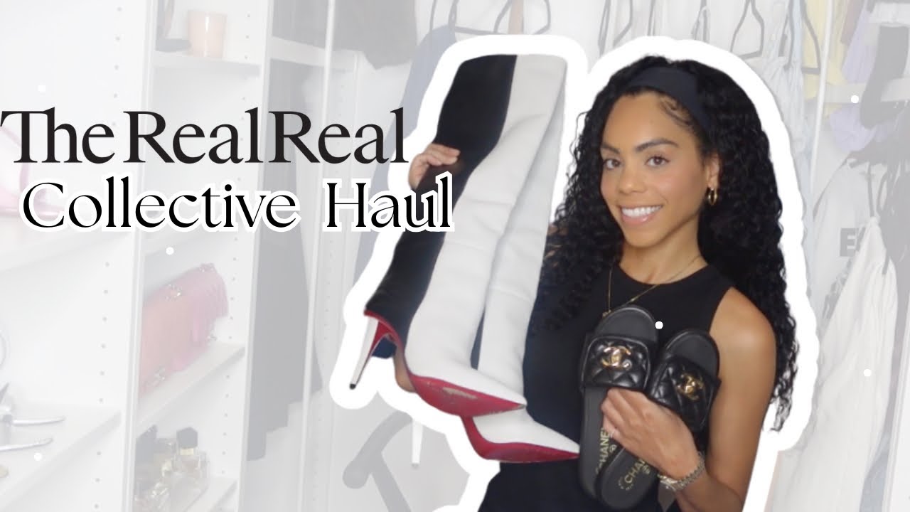 TheRealReal Collective Haul | Chanel, Christian Louboutin, Emilio Pucci