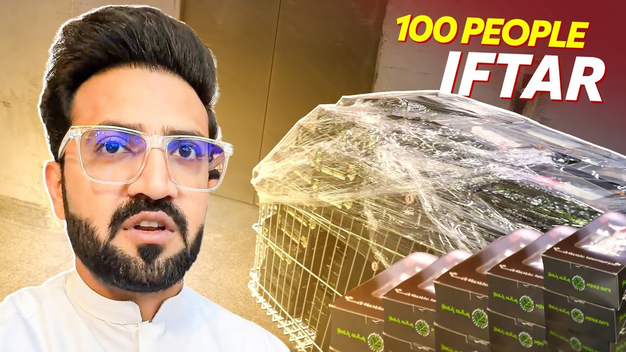 Masjid Al Haram Ke Pas 100 Iftar Taqseem Kiye 🕌 | Ramadan Charity Experience 🌙