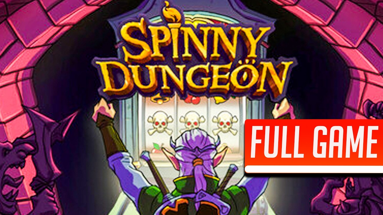 Spinny Dungeon | Full Game No Commentary (4K 60FPS)