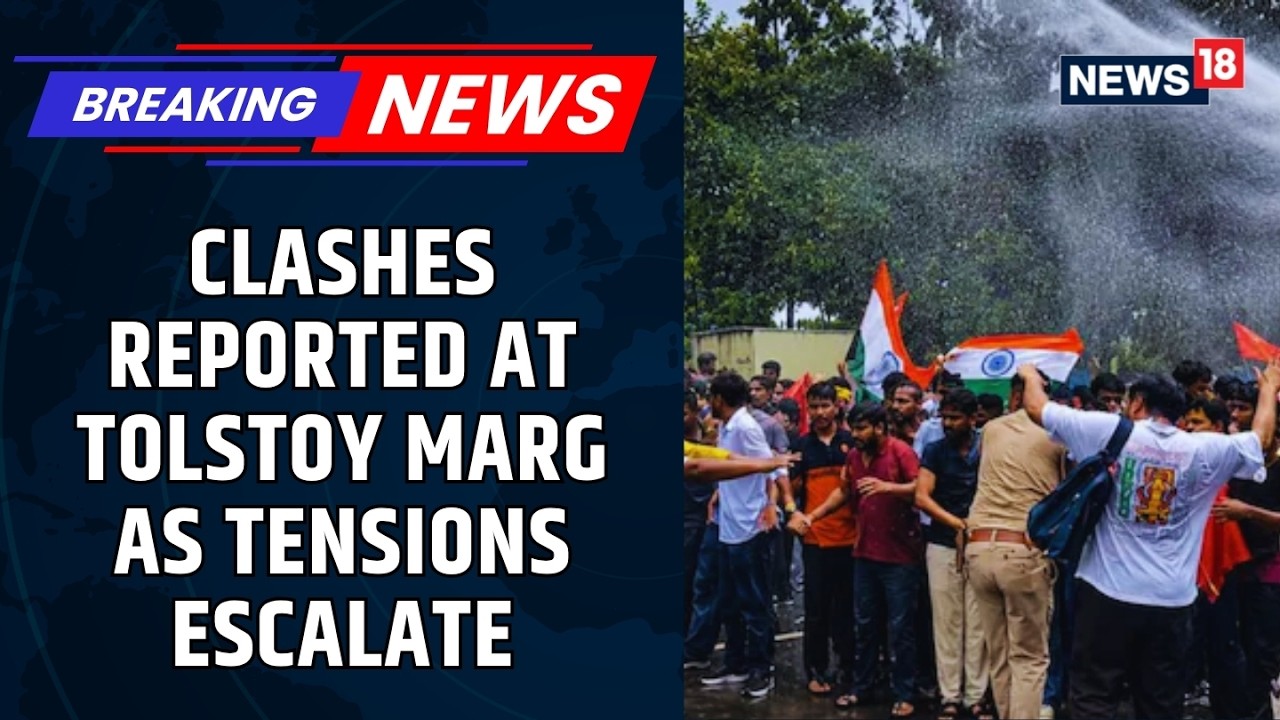 Protesty w Delhi: Nowe starcia w pobliżu Tolstoy Marg i Sansad Marg | Protest NEET | News18