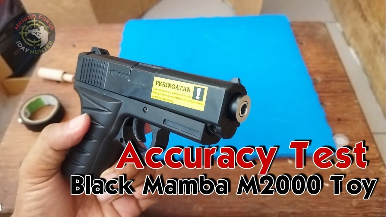 Black Mamba M2000 Toy Accuracy Test