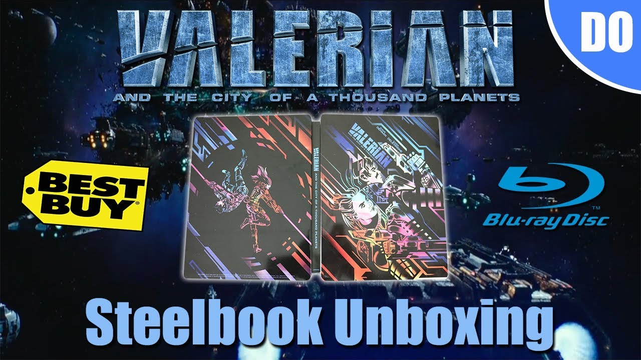Valerian and the City of a Thousand Planets Best Buy Exclusive Steelbook Unboxing & Digital Giveaway