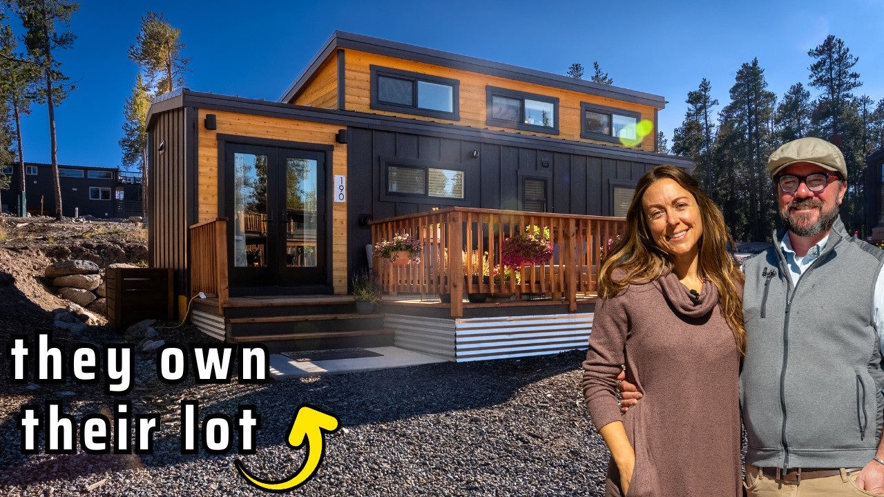 Their Tiny Home in Amazing Tiny House Community with Land Ownership!