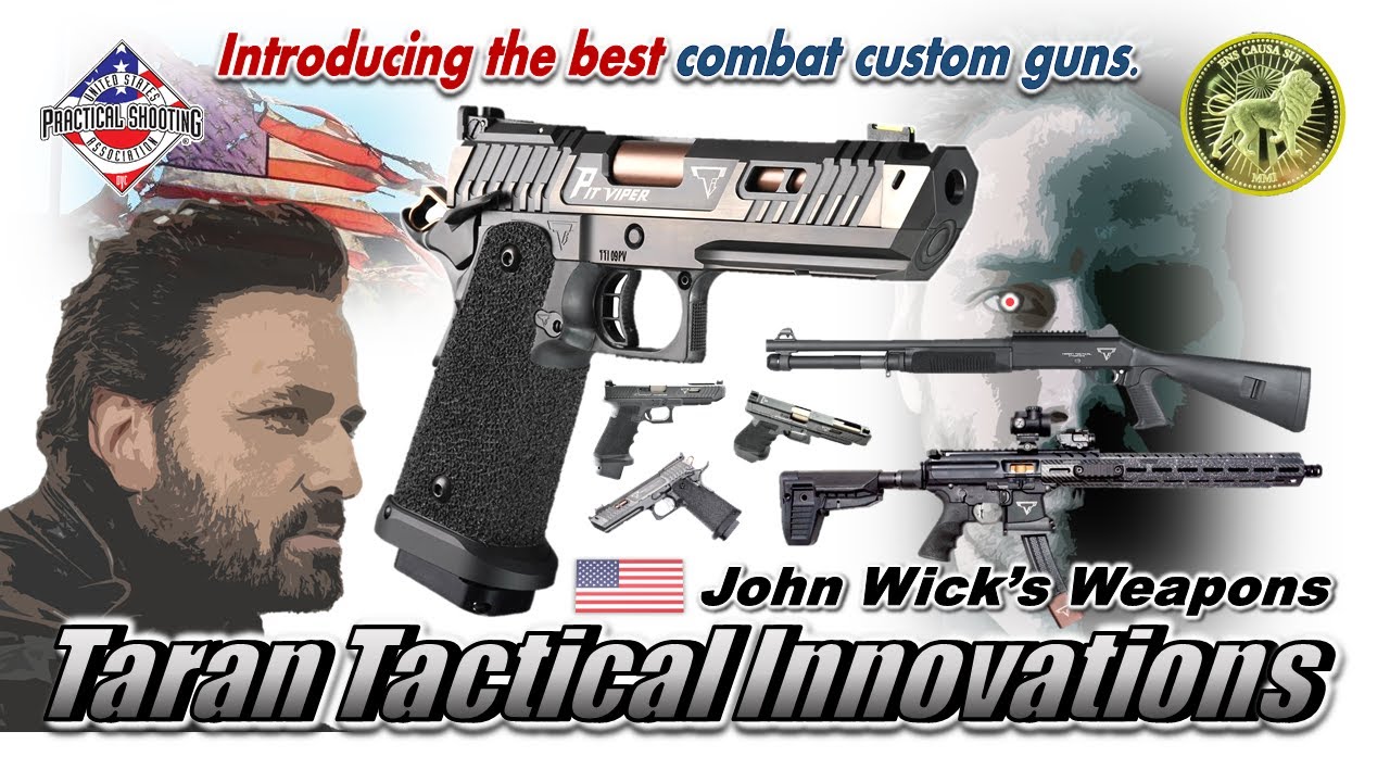 【ミリオタ通信】John Wick's Weapons『Taran Tactical Innovations 〜TTI〜』【実銃解説】