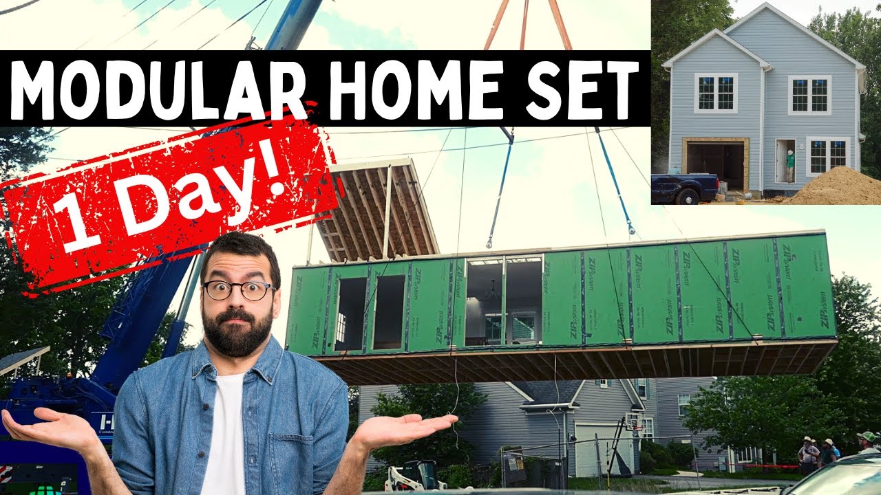 Modular Home Set in One Day
