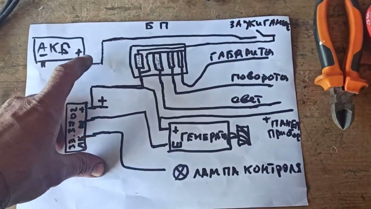 Днепр МТ проводка часть 1