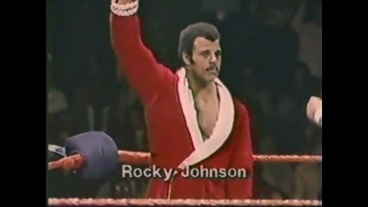 Rocky Johnson vs Johnny Rodz   Championship Wrestling Feb 5th, 1983