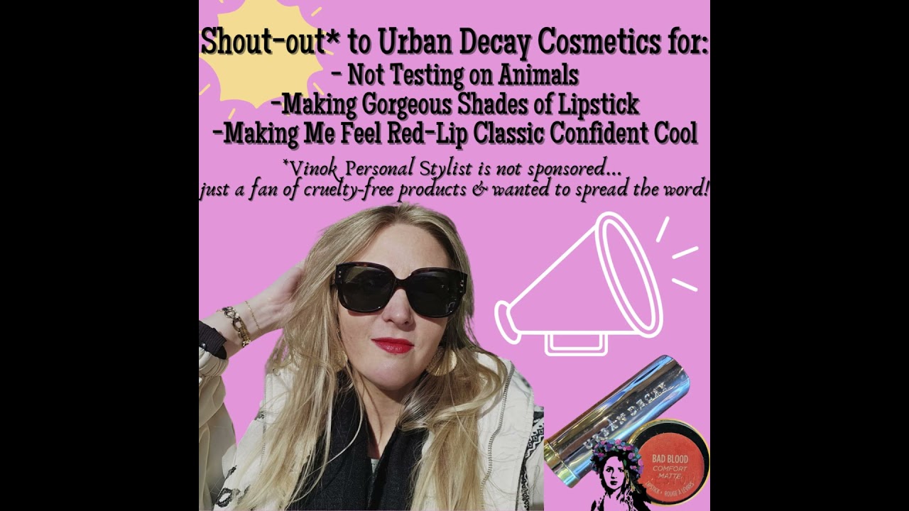 Alexplained - Vinok Personal Stylist's 17-Second Shout-Out to Ethical, Cruelty-Free Makeup in 2025