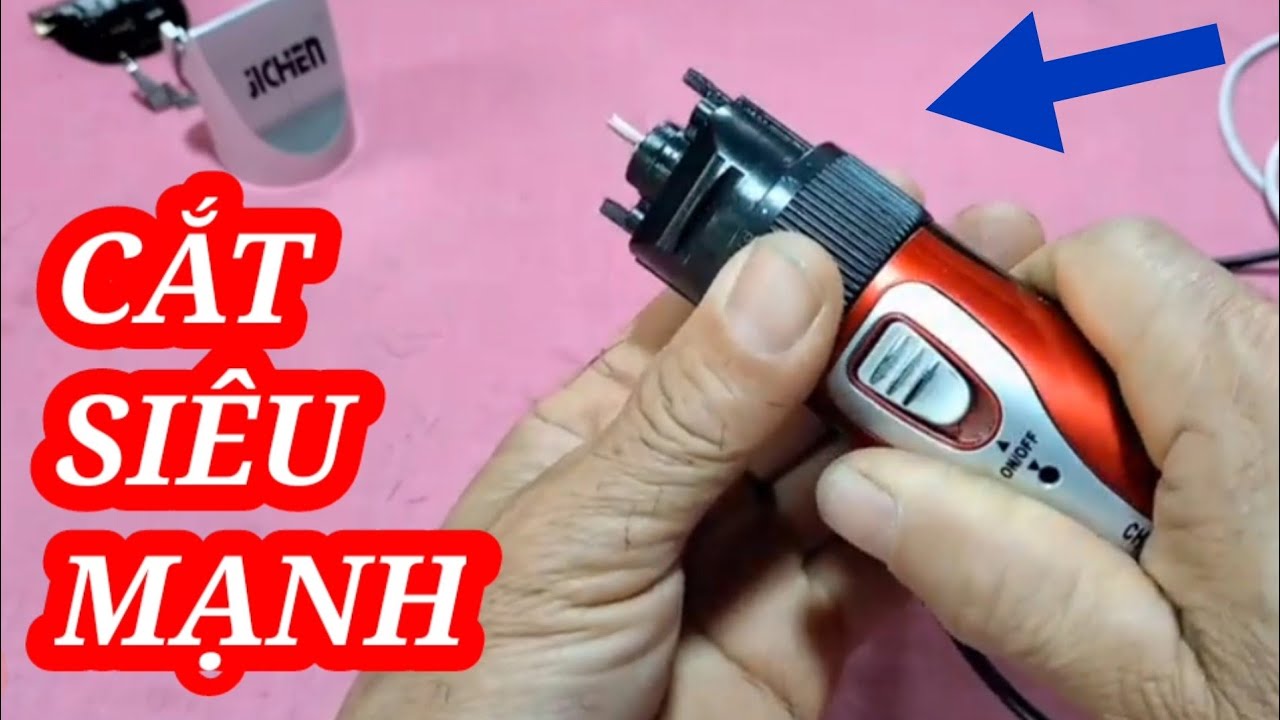 Chia sẻ cách chế tông đơ cắt tóc siêu mạnh - @NHÀ NÔNG TV