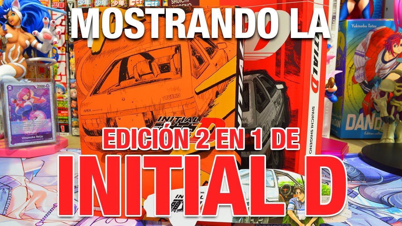 Mostrando la Edición 2 en 1 de Initial D | Panini Manga México