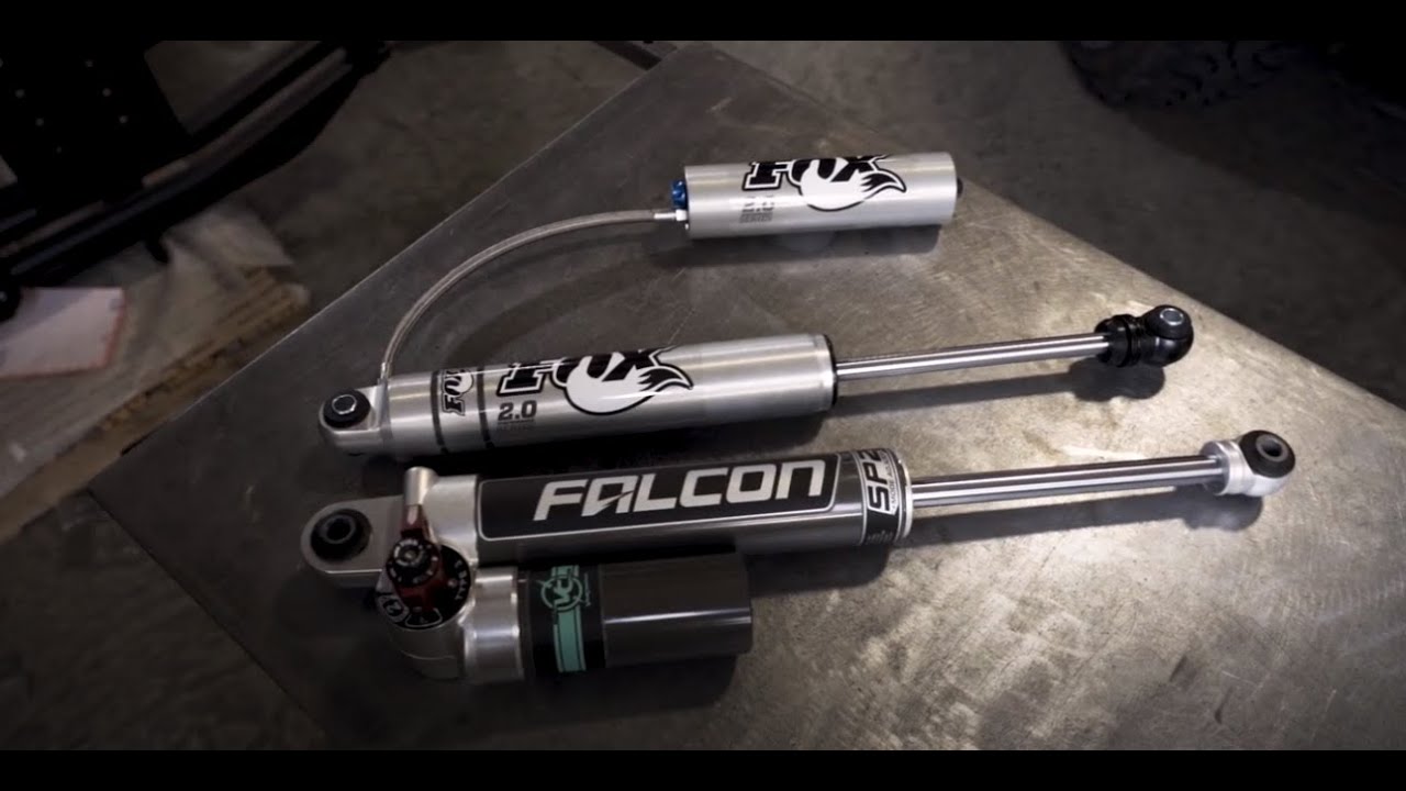 Van Compass Falcon против Fox Shocks