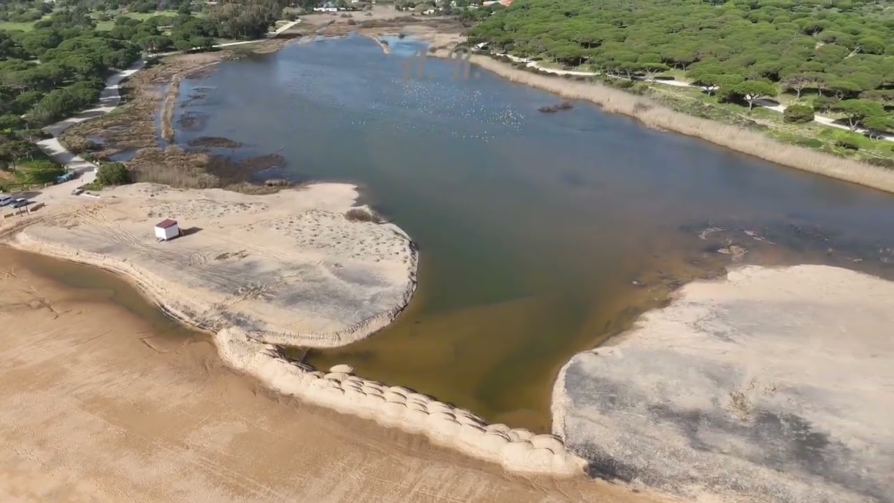 Quarteira essa gente trabalha depressa j&aacute; puseram areia nas praias, j&aacute; podem trazer toalhas.. 