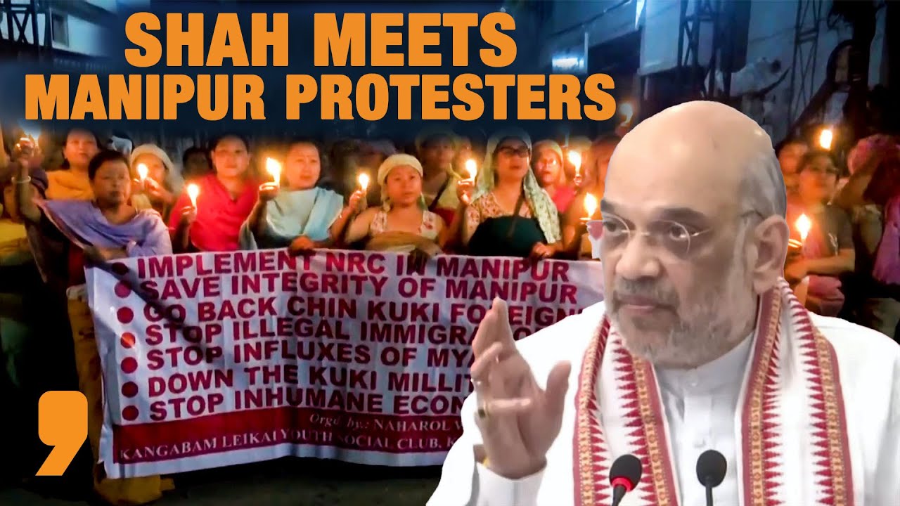 Live | Imphal Violence | Protesters Seek Implementation of NRC in Manipur | News9