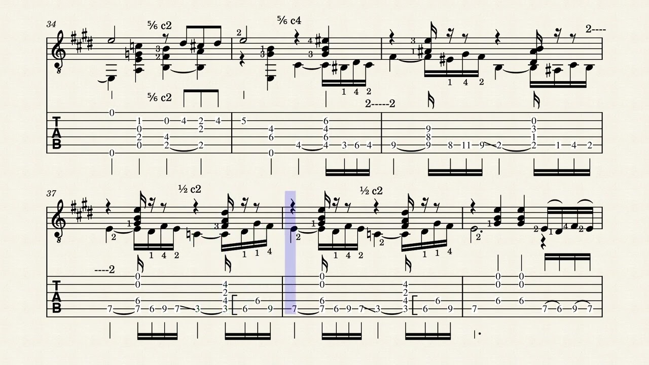L'africana  (Meyerbeer) arr. Francisco Tárrega