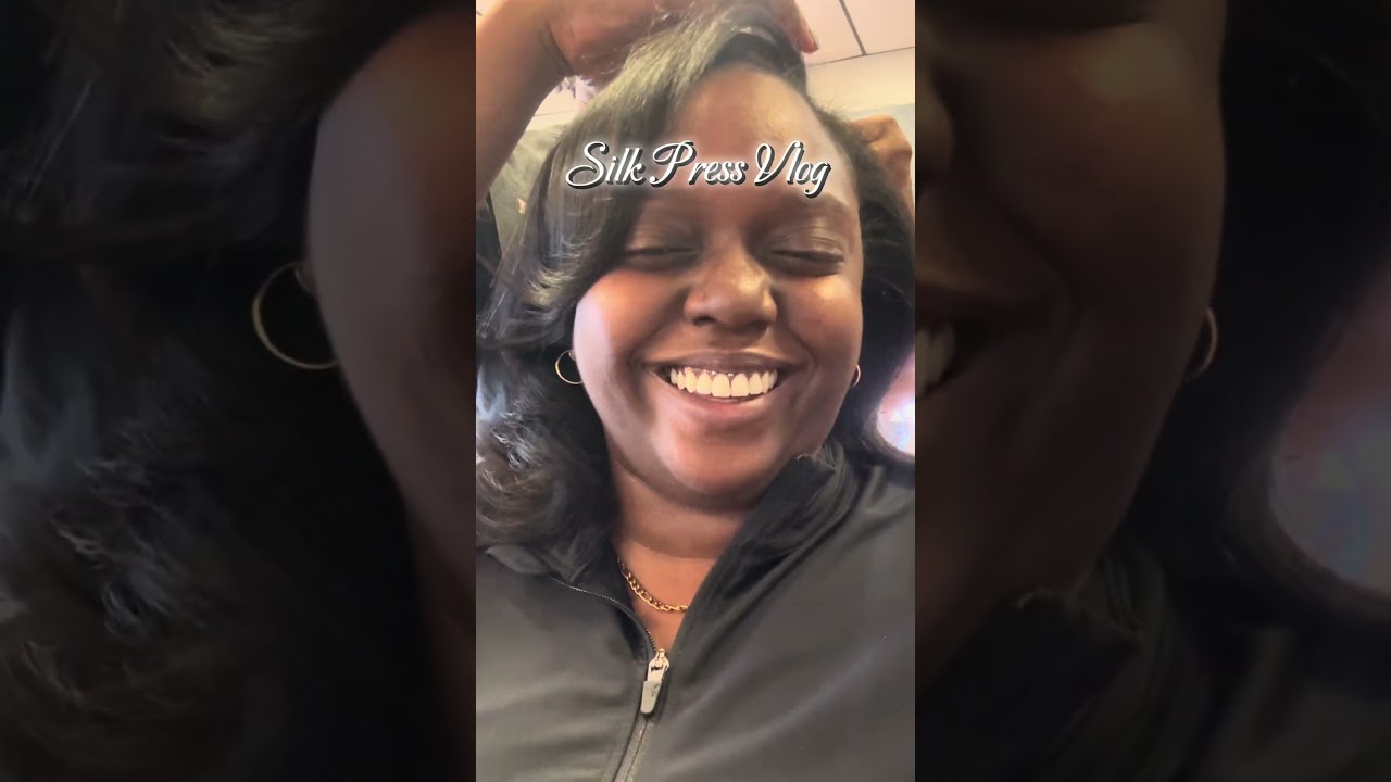 Видеоблог о выпрямлении волос утюгом 💖 