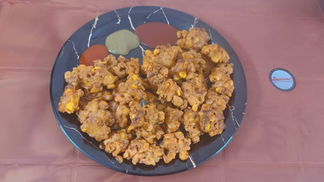 # Crispy Corn Pokoda 
