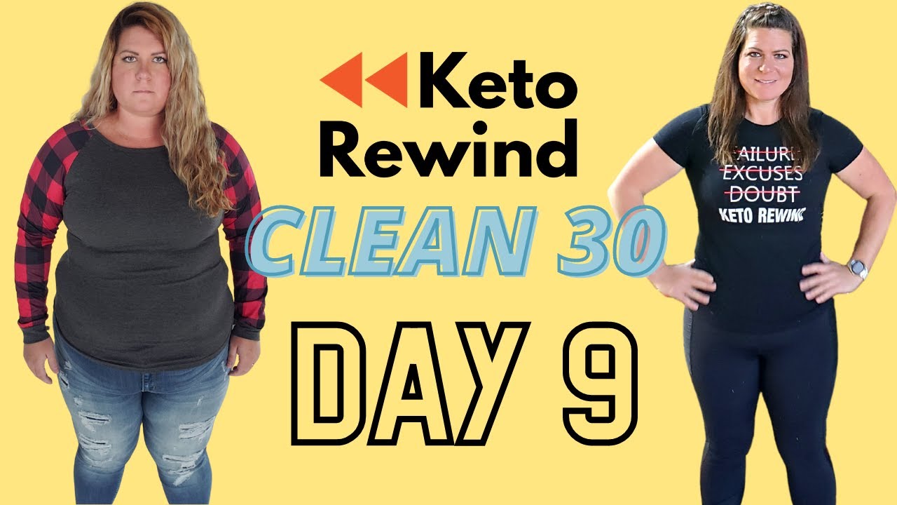 Keto Rewind January CLEAN 30 Challenge Day 9 │Easy Keto Dinner Recipes for Beginners │Keto Meal Plan