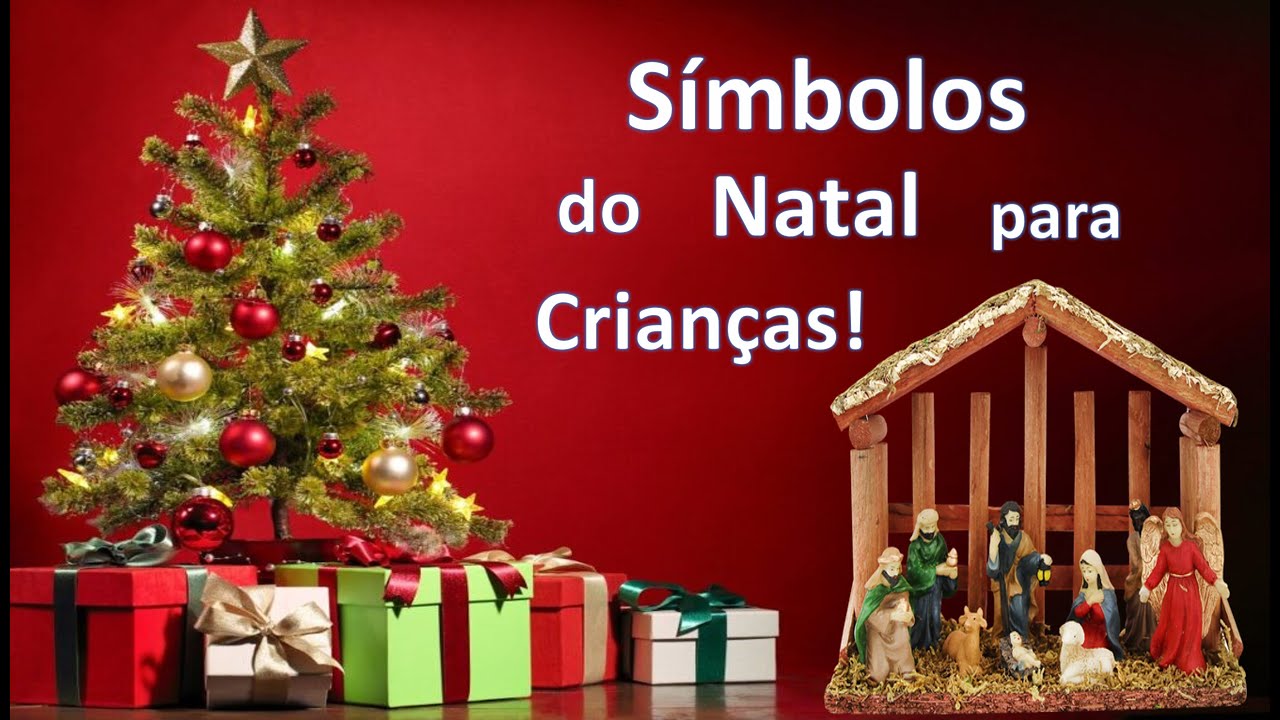 Símbolos do Natal para crianças